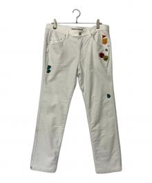 PEARLY GATES（パーリーゲイツ）の古着「ゴルフウェア(パンツ)」｜ホワイト