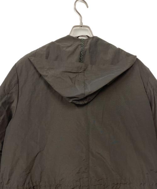 PAPAS（パパス）PAPAS (パパス) ダウンライナー付フーデッドコート グレー サイズ:48/Mの古着・服飾アイテム