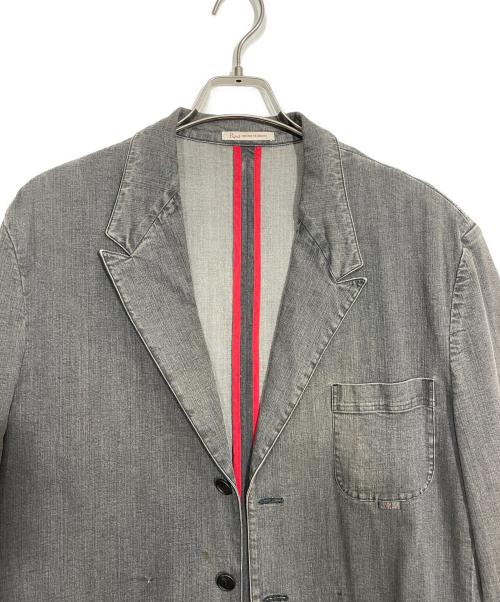 PAPAS（パパス）PAPAS (パパス) テーラードジャケット グレー サイズ:Mの古着・服飾アイテム