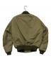 HOUSTON (ヒューストン) フライトジャケット カーキ サイズ:42：25000円