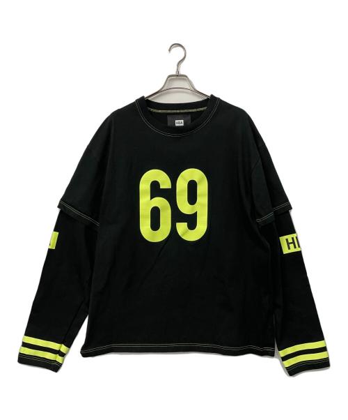 Hood By Air（フッドバイエアー）Hood By Air (フッドバイエアー) カットソー ブラック サイズ:XLの古着・服飾アイテム