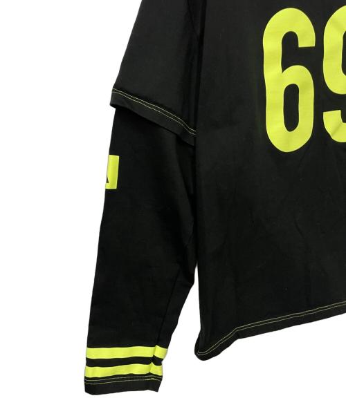Hood By Air（フッドバイエアー）Hood By Air (フッドバイエアー) カットソー ブラック サイズ:XLの古着・服飾アイテム