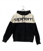 SUPREMEシュプリーム）の古着「プルオーバーパーカー」｜ブラック×ホワイト