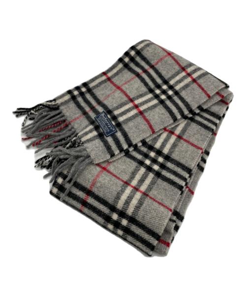 Burberry's（バーバリー）Burberry's (バーバリーズ) マフラー グレーの古着・服飾アイテム