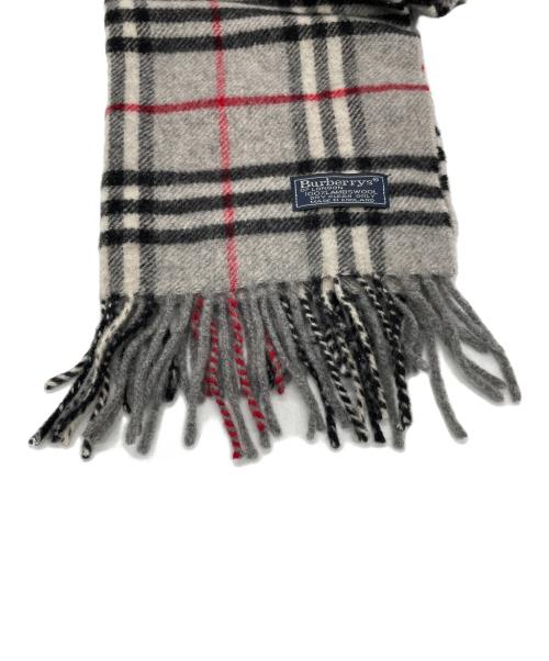 Burberry's（バーバリー）Burberry's (バーバリーズ) マフラー グレーの古着・服飾アイテム