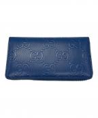 GUCCIグッチ）の古着「長財布」｜ブルー