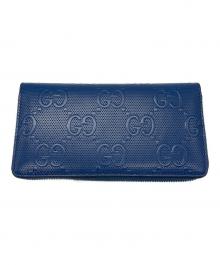 GUCCI（グッチ）の古着「長財布」｜ブルー