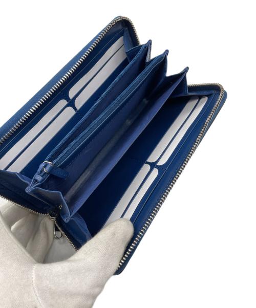 GUCCI（グッチ）GUCCI (グッチ) 長財布 ブルーの古着・服飾アイテム