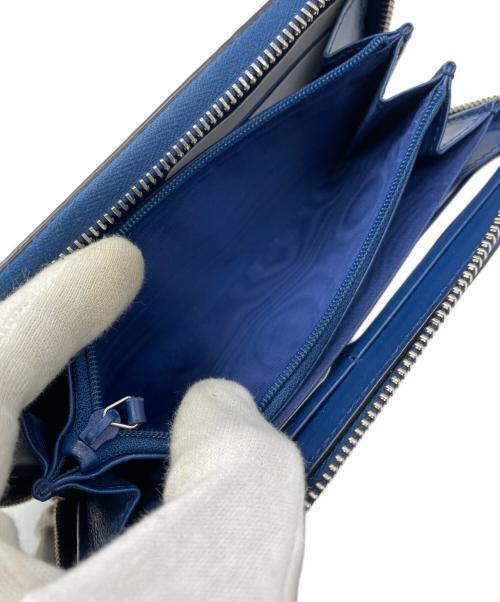 GUCCI（グッチ）GUCCI (グッチ) 長財布 ブルーの古着・服飾アイテム