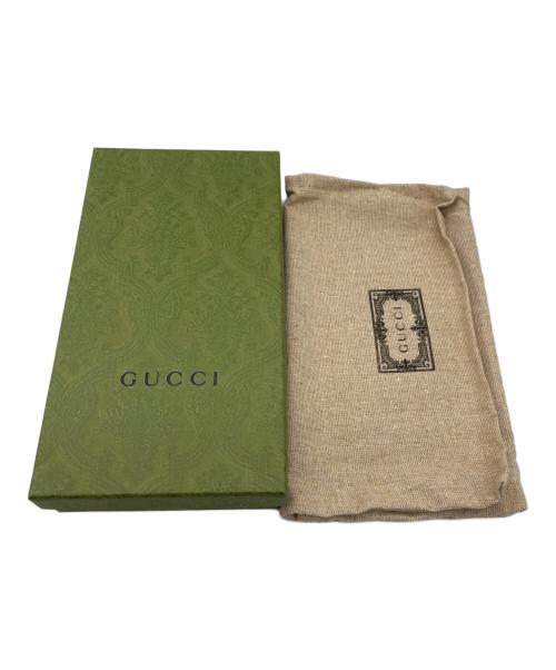 GUCCI（グッチ）GUCCI (グッチ) 長財布 ブルーの古着・服飾アイテム