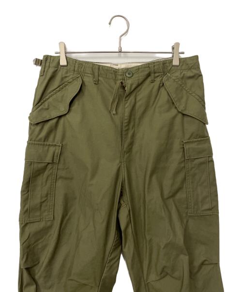 US ARMY（ユーエスアーミー）US ARMY (ユーエスアーミー) カーゴパンツ オリーブ サイズ:Mの古着・服飾アイテム
