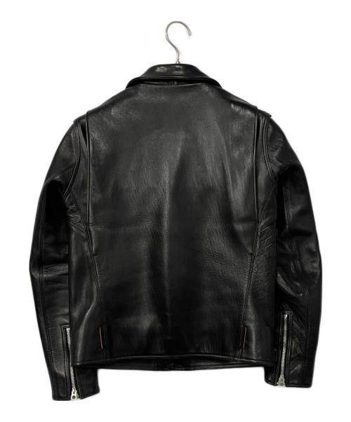 FINE CREEK LEATHERS（ファインクリークレザーズ）FINE CREEK LEATHERS (ファインクリークレザーズ) レザーライダースジャケット ブラック サイズ:36の古着・服飾アイテム
