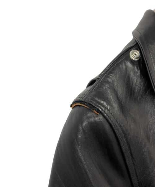 FINE CREEK LEATHERS（ファインクリークレザーズ）FINE CREEK LEATHERS (ファインクリークレザーズ) レザーライダースジャケット ブラック サイズ:36の古着・服飾アイテム