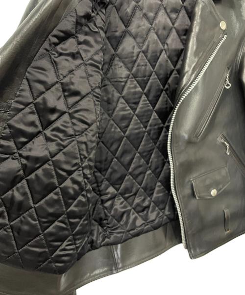 FINE CREEK LEATHERS（ファインクリークレザーズ）FINE CREEK LEATHERS (ファインクリークレザーズ) レザーライダースジャケット ブラック サイズ:36の古着・服飾アイテム