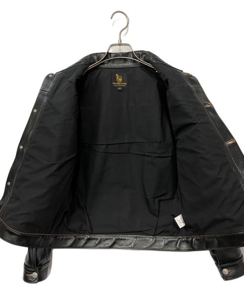 FINE CREEK LEATHER（ファインクリークレザーズ）FINE CREEK LEATHER (ファインクリークレザーズ) レザージャケット ブラック サイズ:36の古着・服飾アイテム