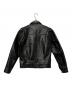 FINE CREEK LEATHER (ファインクリークレザーズ) レザージャケット ブラック サイズ:36：100000円