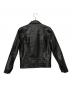 FINE CREEK LEATHERS (ファインクリークレザーズ) ホースハイドレザージャケット ブラック サイズ:36：110000円