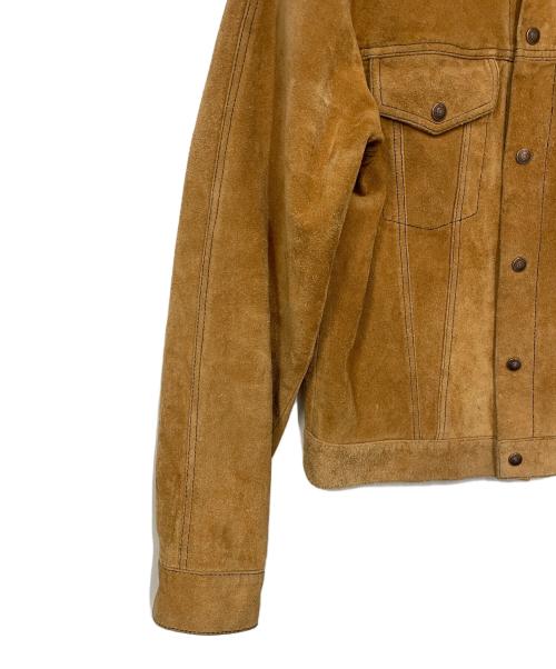 LEVI'S VINTAGE CLOTHING（リーバイス ビンテージ クロージング）LEVI'S VINTAGE CLOTHING (リーバイス ビンテージ クロージング) スウェード トラッカージャケット ブラウン サイズ:Lの古着・服飾アイテム