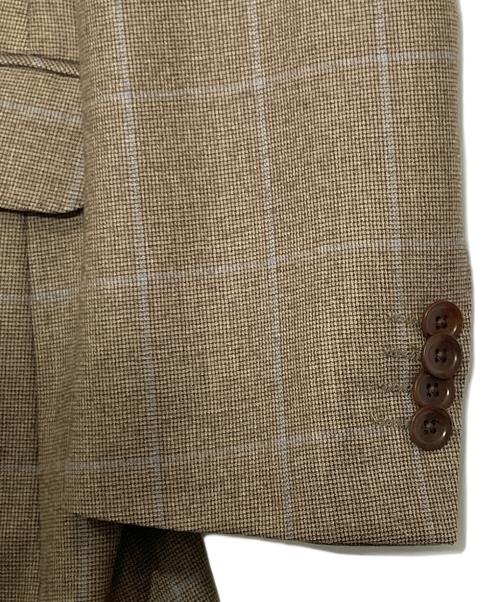 SAVILE ROW（サヴィル・ロウ）SAVILE ROW (サヴィル・ロウ) スーツジャケット ブラウン サイズ:C94-W98-T170 BE5の古着・服飾アイテム