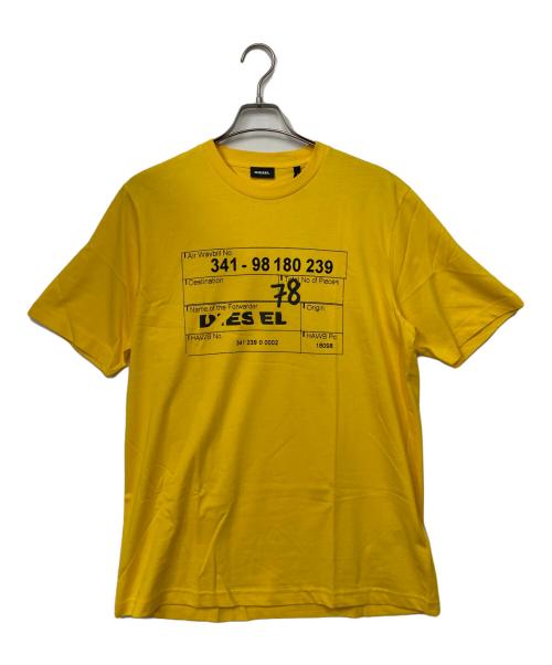 DIESEL（ディーゼル）DIESEL (ディーゼル) Tシャツ イエロー サイズ:Mの古着・服飾アイテム