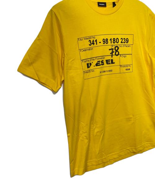 DIESEL（ディーゼル）DIESEL (ディーゼル) Tシャツ イエロー サイズ:Mの古着・服飾アイテム