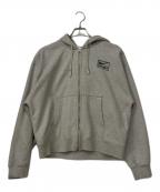 NIKE×stussyナイキ×ステューシー）の古着「ジップパーカー」｜グレー