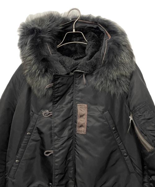 BUZZ RICKSON'S（バズリクソンズ）BUZZ RICKSON'S (バズリクソンズ) N-3Bタイプコート ブラック サイズ:Mの古着・服飾アイテム