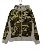 F.C.R.B.エフシーレアルブリストル）の古着「ジップパーカー」