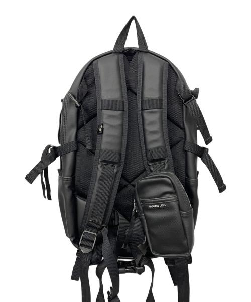 LUGGAGE LABEL（ラゲッジ レーベル）LUGGAGE LABEL (ラゲッジ レーベル) リュック ブラックの古着・服飾アイテム