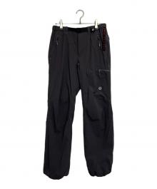 MARMOT（マーモット）の古着「トレッキングボトム(ロング)」｜グレー×レッド