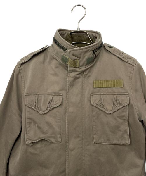 wjk（ダブルジェイケー）wjk (ダブルジェイケー) モッズコート カーキ サイズ:Lの古着・服飾アイテム