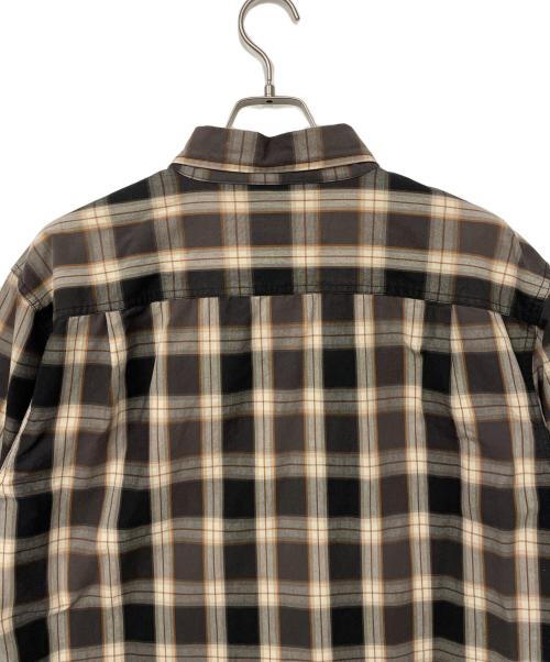 CarHartt（カーハート）CarHartt (カーハート) チェックシャツ ブラック×ホワイト サイズ:Lの古着・服飾アイテム