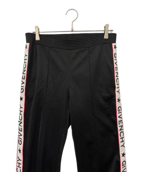 GIVENCHY（ジバンシィ）GIVENCHY (ジバンシィ) ロゴサイドライントラックパンツ ブラック サイズ:Sの古着・服飾アイテム