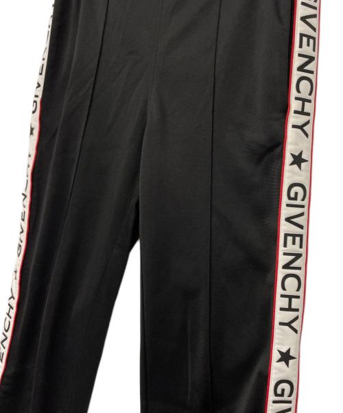 GIVENCHY（ジバンシィ）GIVENCHY (ジバンシィ) ロゴサイドライントラックパンツ ブラック サイズ:Sの古着・服飾アイテム