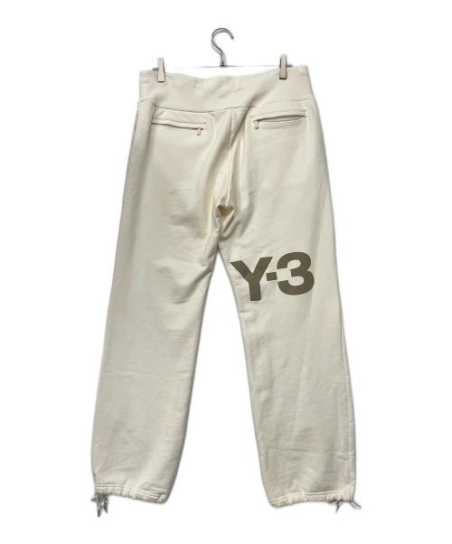 Y-3（ワイスリー）Y-3 (ワイスリー) スウェットパンツ アイボリー サイズ:Lの古着・服飾アイテム
