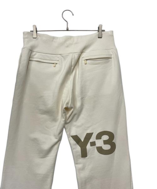 Y-3（ワイスリー）Y-3 (ワイスリー) スウェットパンツ アイボリー サイズ:Lの古着・服飾アイテム