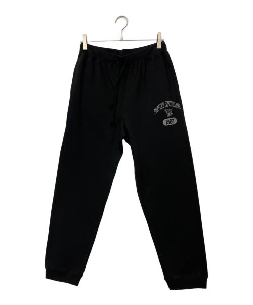 FOX FIRE（フォックスファイヤー）FOX FIRE (フォックスファイヤー) カレッジスエットパンツ ブラック サイズ:Lの古着・服飾アイテム