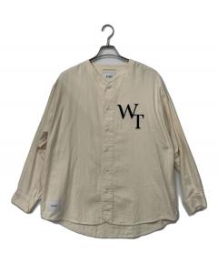 美品✩ WTAPS ダブルタップス 232TQDT-SHM02 定番 長袖シャツ 中古・古着通販】WTAPS (ダブルタップス) 長袖シャツ グレー サイズ:M