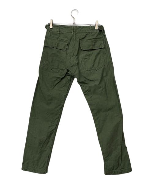 orSlow（オアスロウ）orSlow (オアスロウ) ファティーグパンツ グリーン サイズ:Sの古着・服飾アイテム
