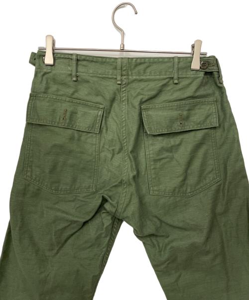 orSlow（オアスロウ）orSlow (オアスロウ) ファティーグパンツ グリーン サイズ:Sの古着・服飾アイテム