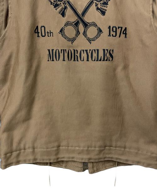 VANSON（バンソン）VANSON (バンソン) N-1 裏ボアデッキジャケット ブラウン サイズ:Lの古着・服飾アイテム