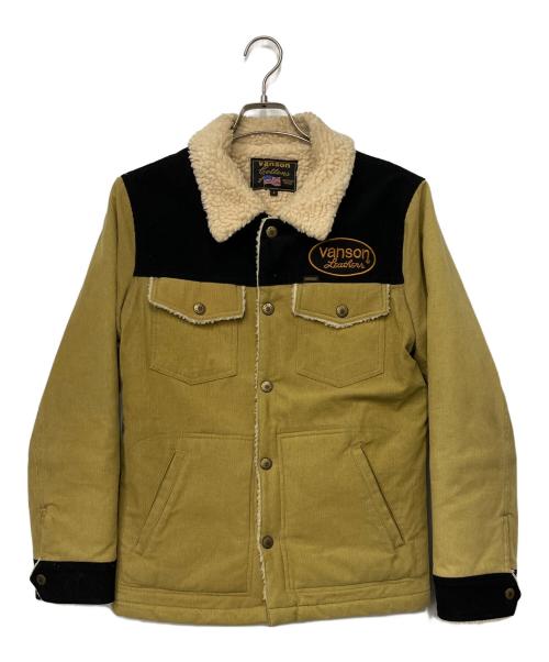VANSON（バンソン）VANSON (バンソン) 裏ボアランチジャケット キャメル サイズ:Sの古着・服飾アイテム