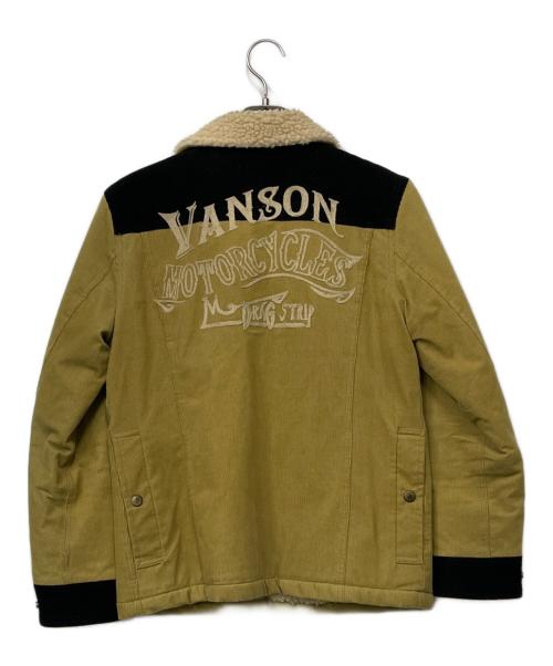 VANSON（バンソン）VANSON (バンソン) 裏ボアランチジャケット キャメル サイズ:Sの古着・服飾アイテム