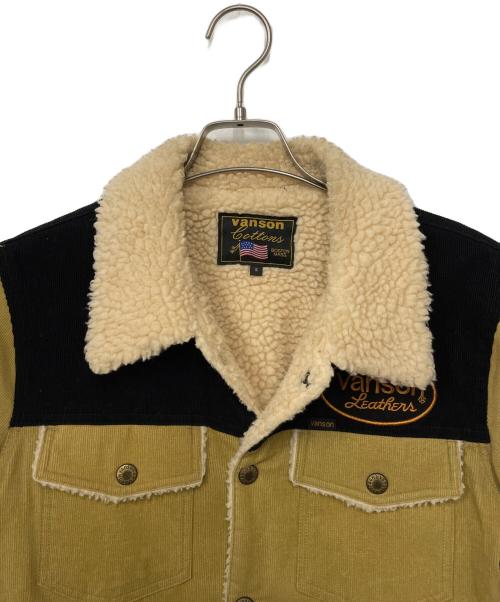 VANSON（バンソン）VANSON (バンソン) 裏ボアランチジャケット キャメル サイズ:Sの古着・服飾アイテム