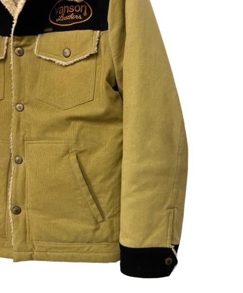 VANSON（バンソン）VANSON (バンソン) 裏ボアランチジャケット キャメル サイズ:Sの古着・服飾アイテム