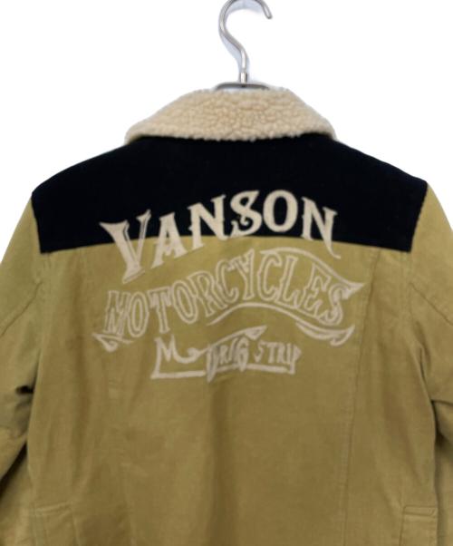 VANSON（バンソン）VANSON (バンソン) 裏ボアランチジャケット キャメル サイズ:Sの古着・服飾アイテム