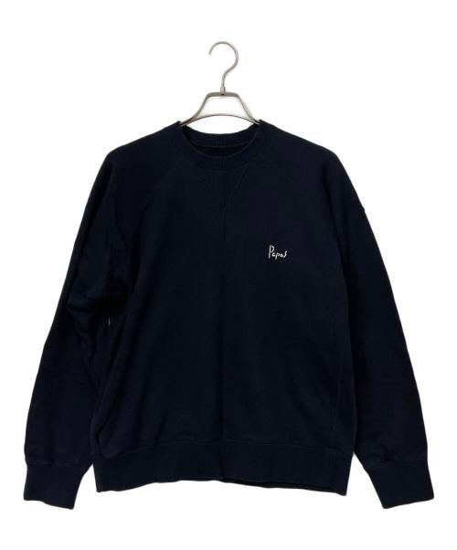 PAPAS（パパス）PAPAS (パパス) スウェット ブラック サイズ:Mの古着・服飾アイテム