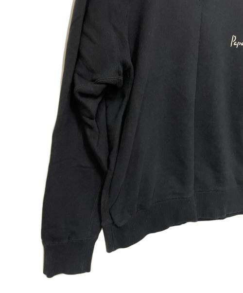 PAPAS（パパス）PAPAS (パパス) スウェット ブラック サイズ:Mの古着・服飾アイテム