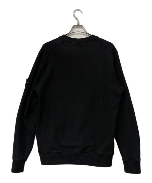 STONE ISLAND（ストーンアイランド）STONE ISLAND (ストーンアイランド) スウェット ブラック サイズ:XLの古着・服飾アイテム