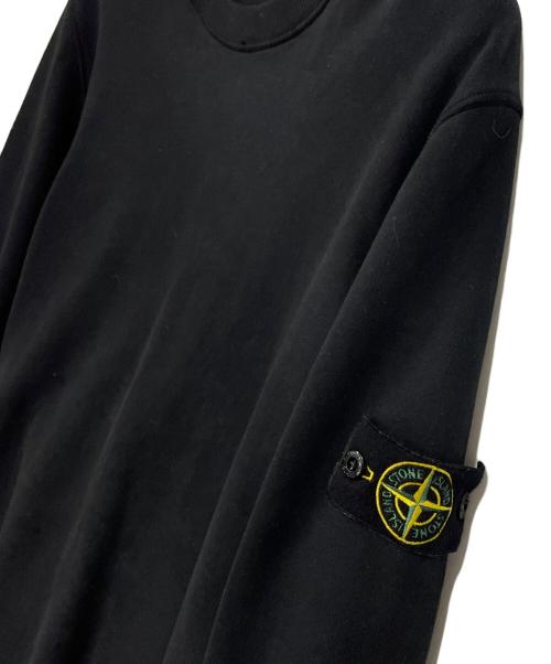 STONE ISLAND（ストーンアイランド）STONE ISLAND (ストーンアイランド) スウェット ブラック サイズ:XLの古着・服飾アイテム